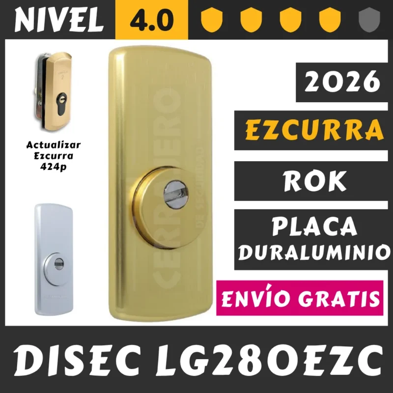 ESCUDO DISEC EZCURRA LG280EZC 2026