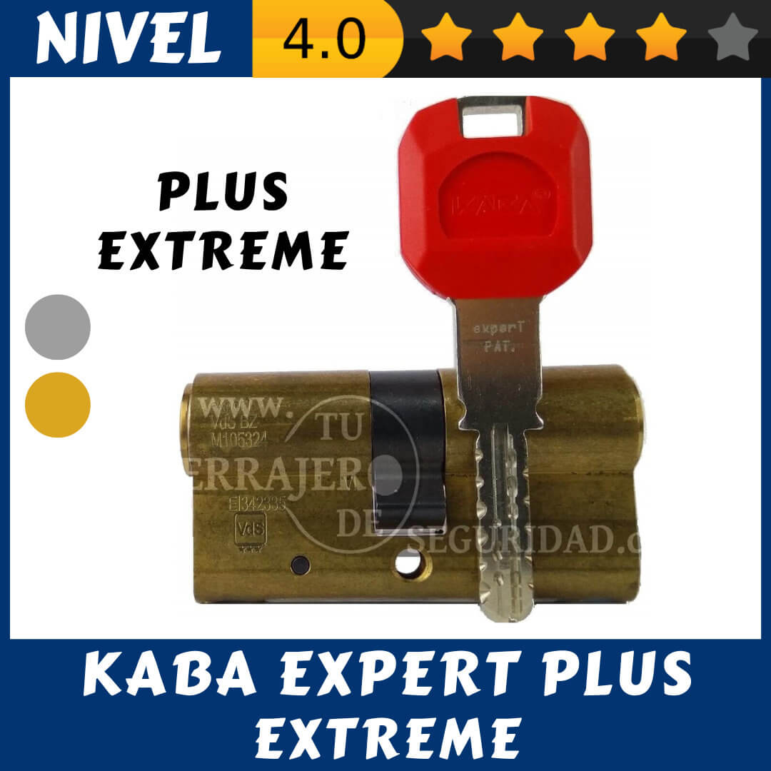 Bombín de seguridad Kaba Expert Plus Extreme Protection - Sukot