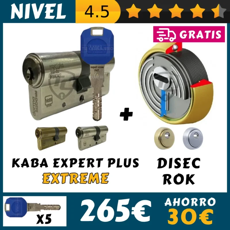 BOMBIN KABA EXPERT PLUS EXTREME ESCUDO DISEC ROK