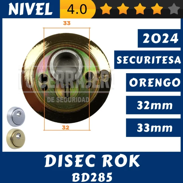 ESCUDO DISEC BD285 ORENGO