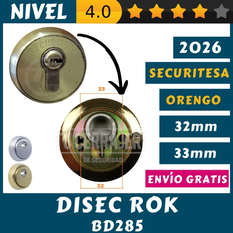 ESCUDO DISEC BD285 ORENGO 2026 SECURITESA