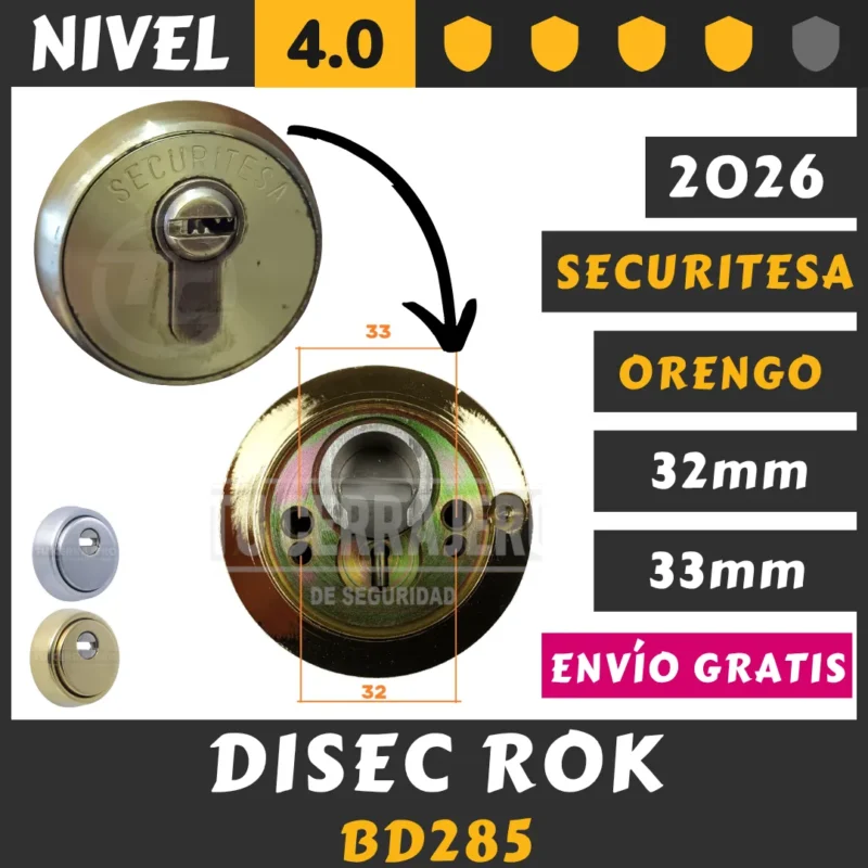 ESCUDO DISEC BD285 SECURITESA 2026