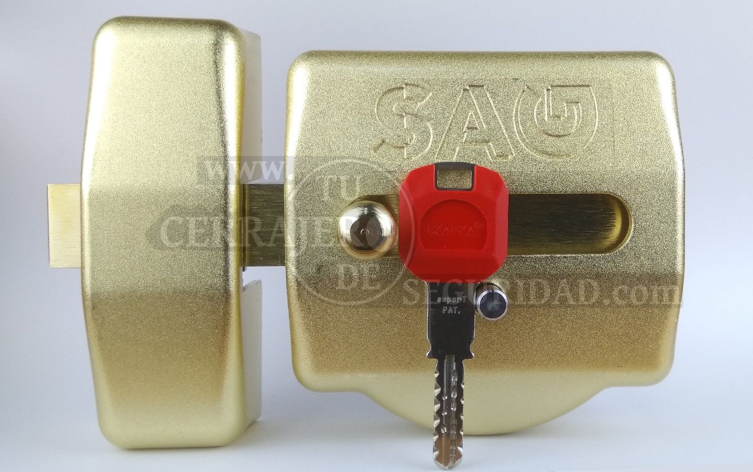Embellecedor accesorio para cerrojo SAG EP 40 - Cerradura Plus