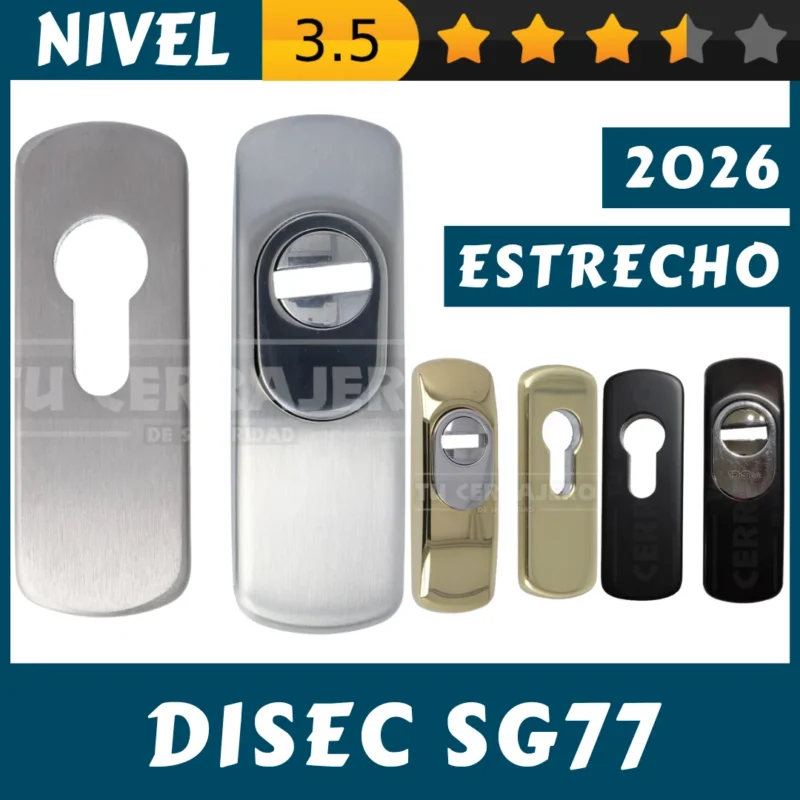 escudo estrecho disec sg77