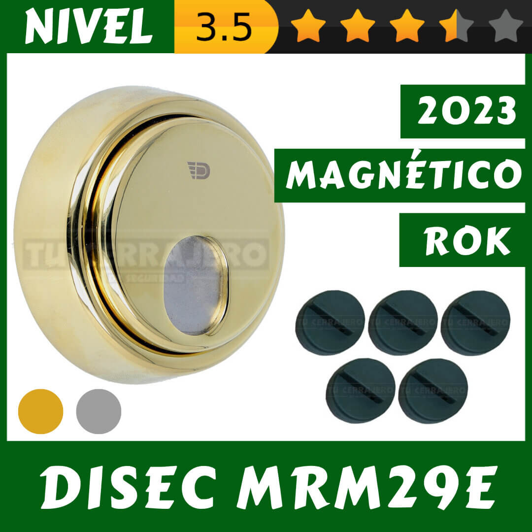 Escudo Protector Magnetico DISEC MRM29E Redondo