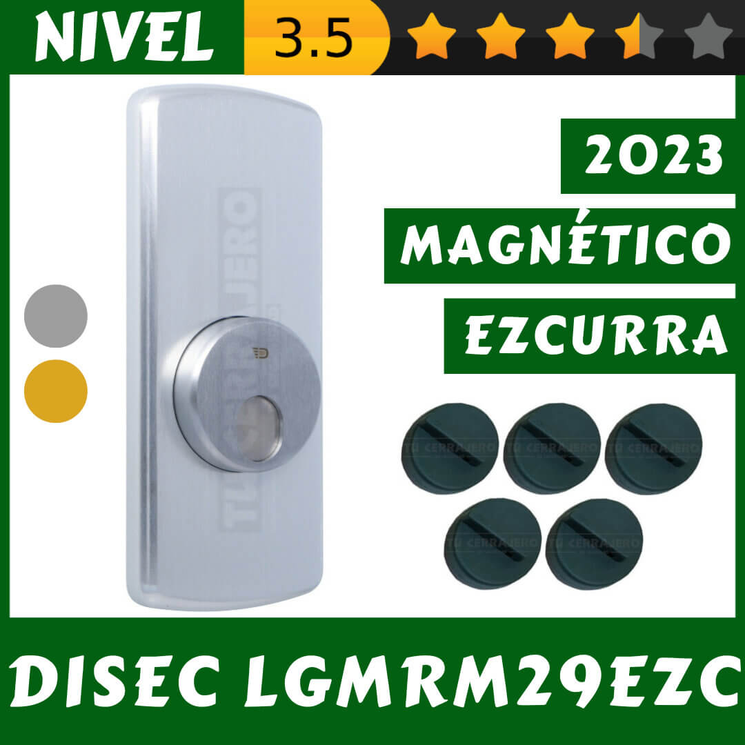 Escudo Protector Magnetico DISEC LGMRM25 Redondo con Placa
