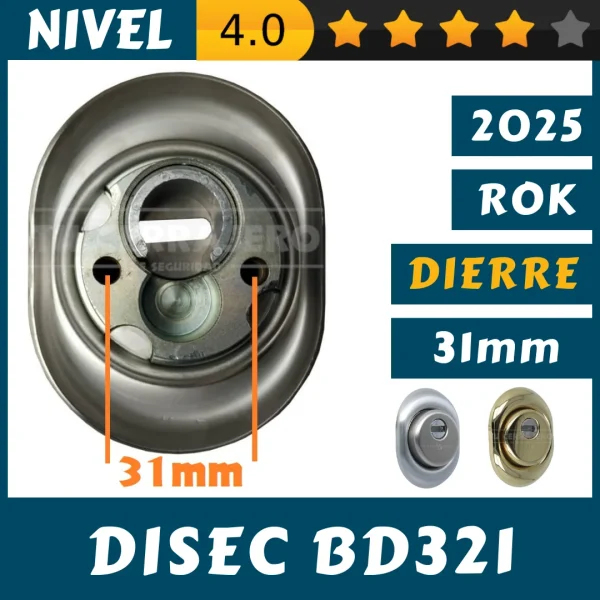 ESCUDO DISEC DIERRE BD321 rok