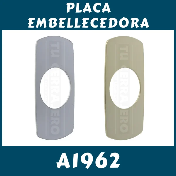 PLACA EMBELLECEDORA A1962 ESCUDO