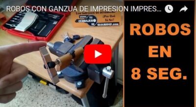 ROBO GANZUA IMPRESION
