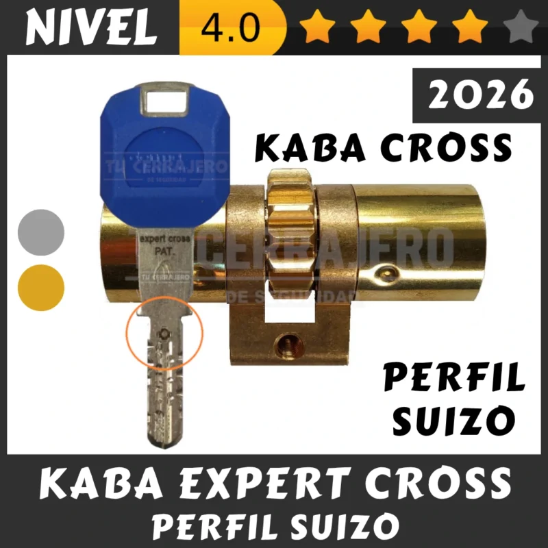 BOMBIN KABA EXPERT CROSS PERFIL SUIZO