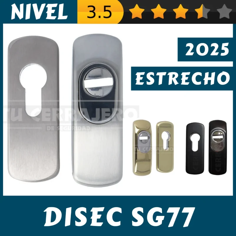 escudo estrecho disec sg77
