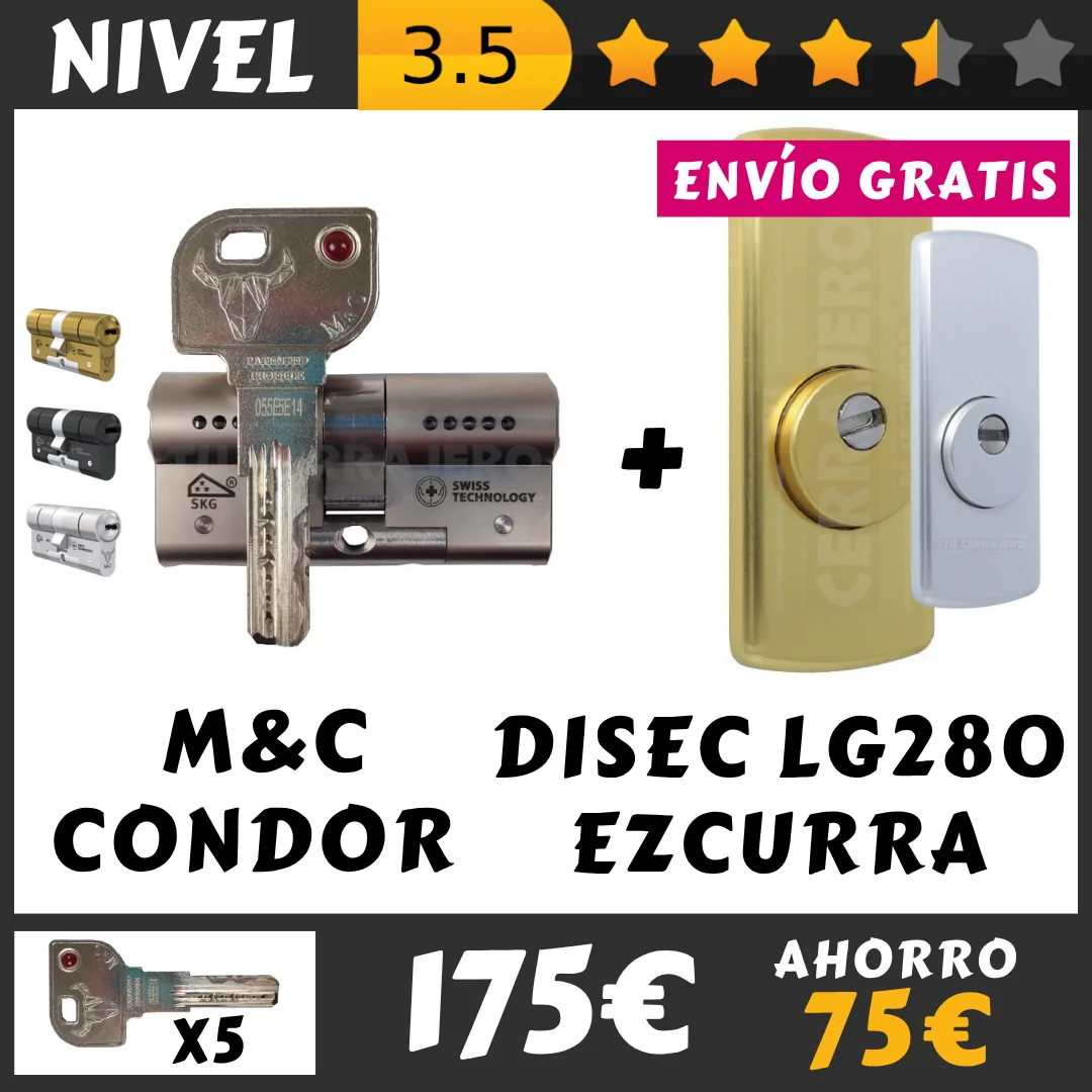 PACK BOMBIN MC CONDOR DISEC LEG280 EZCURRA