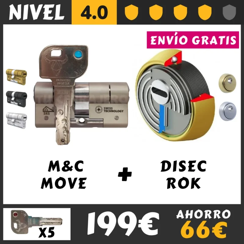 PACK bombin MC MOVE con DISEC ROK 2026