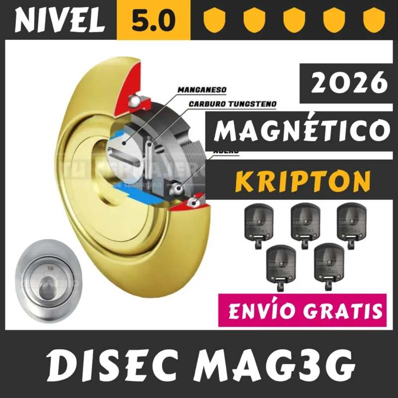 DISEC MAG3G KRIPTON MAGNETICO 2026