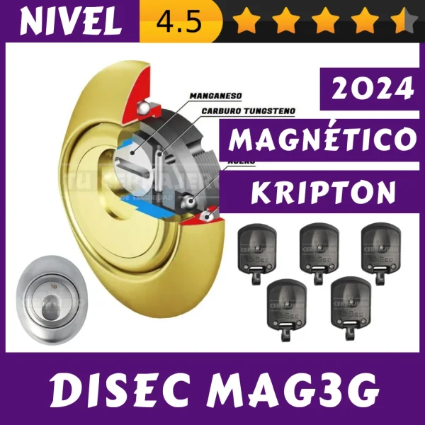 DISEC MAG3G KRIPTON MAGNETICO