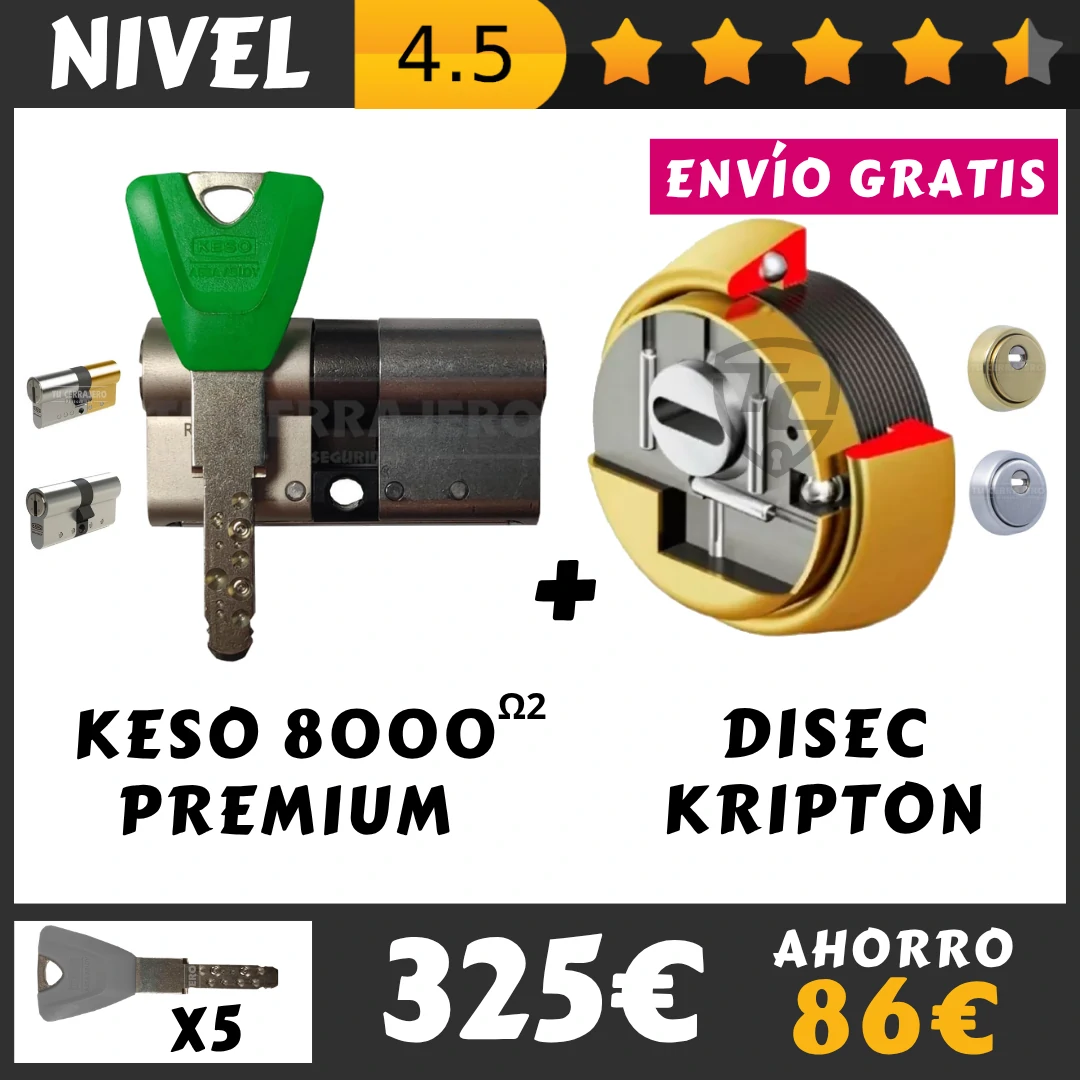PACK KESO 8000 PREMIUM DISEC KRIPTON
