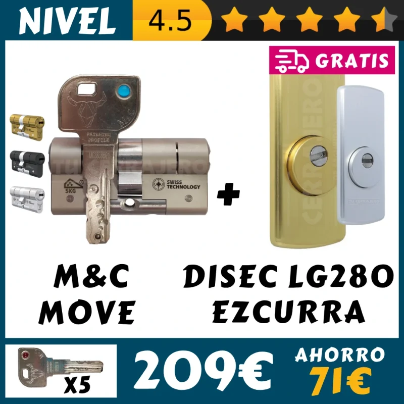 PACK ESCUDO EZCURRA BOMBIN MC MOVE