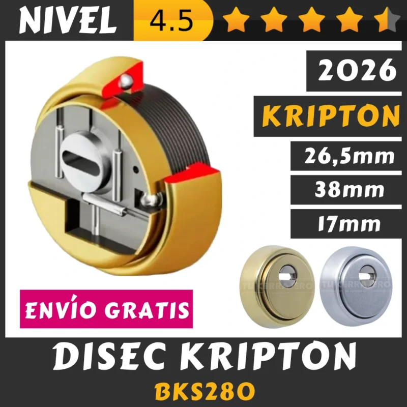 ESCUDO DISEC KRIPTON BKS280 2026