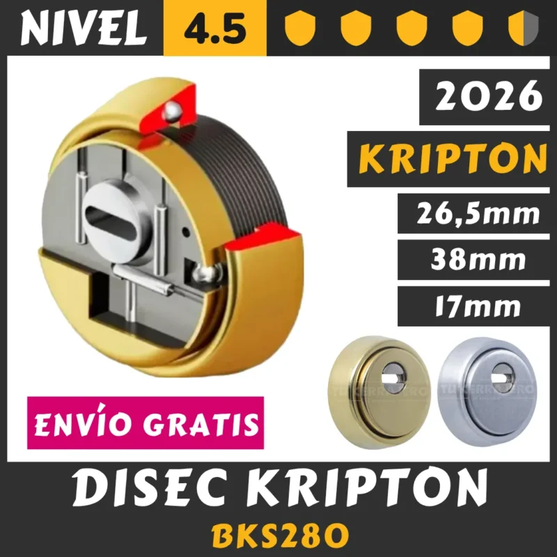 ESCUDO DISEC KRIPTON BKS280 2026