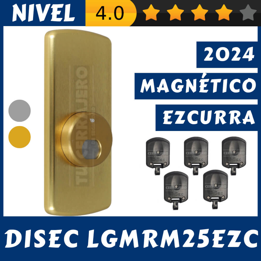 Escudo magnético DISEC LGMRM25 EZCURRA NEW 2024 Doble Cierre