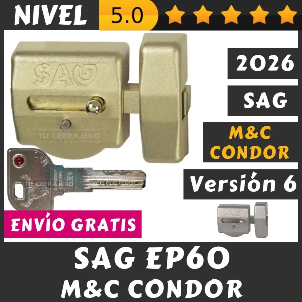 CERROJO SAG EP60 2026 MC CONDOR V6