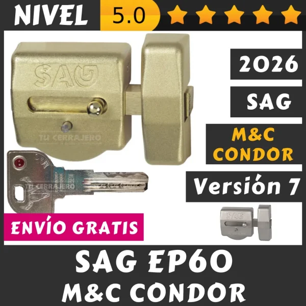 CERROJO SAG EP60 MC CONDOR 2026