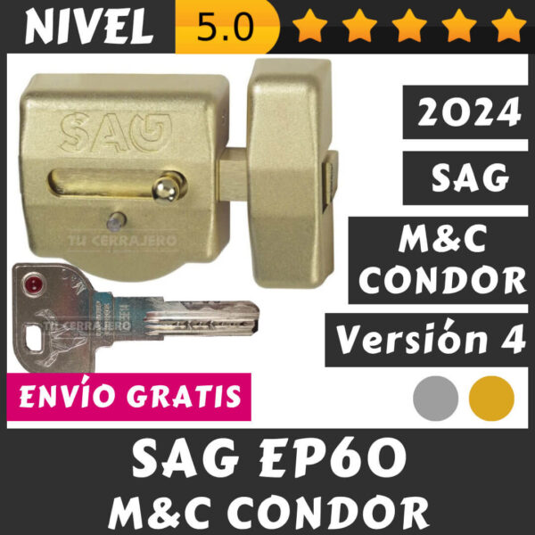 CERROJO SAG EP60 MC CONDOR V4