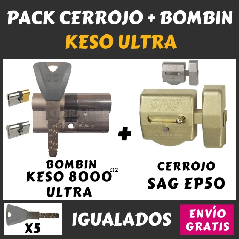 PACK SAG EP50 + KESO 8000 ULTRA