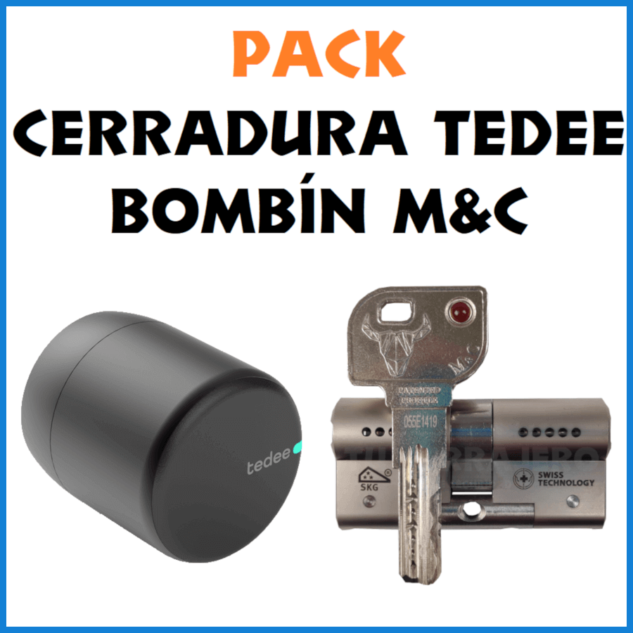 PACK Cerradura TEDEE PRO + BOMBIN M&C