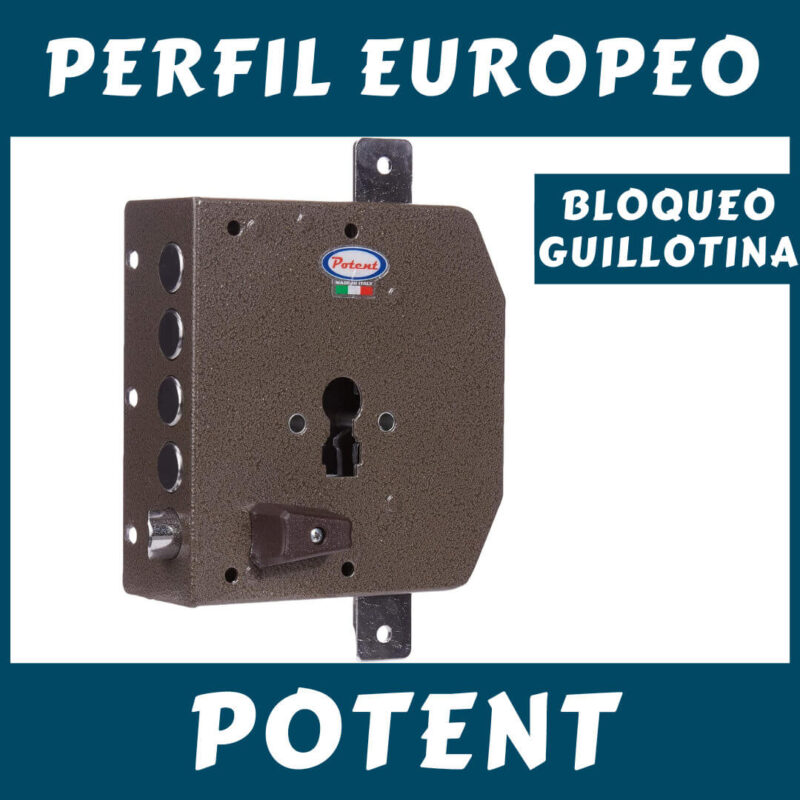 CERRADURA POTENT PERFIL EUROPEO