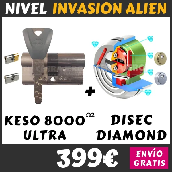 PACK KESO ULTRA DISEC DIAMOND