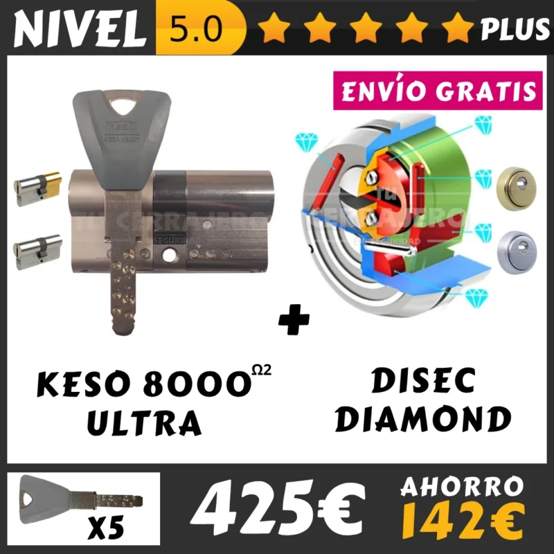 PACK KESO ULTRA DISEC DIAMOND
