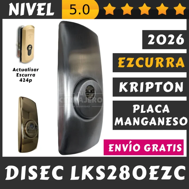 ESCUDO DISEC KRIPTON EZCURRA LKS280EZC