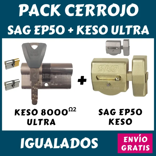 PACK SAG EP50 + KESO 8000 ULTRA