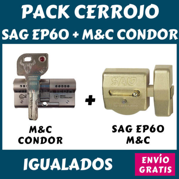 PACK CERROJO SAG EP60 + M&C CONDOR