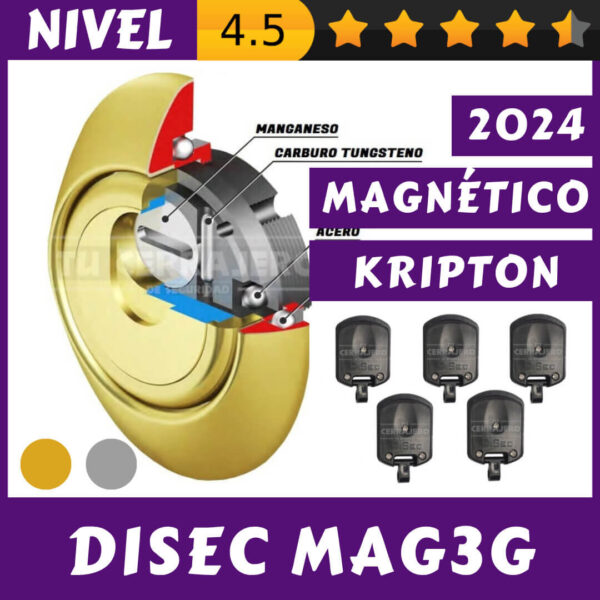 DISEC MAG3G KRIPTON MAGNETICO