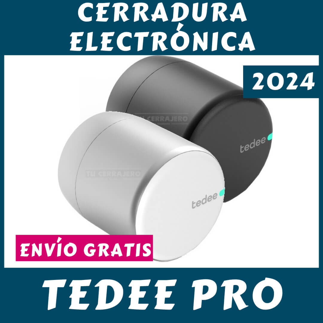 Tedee PRO plata + bridge (cilindro)