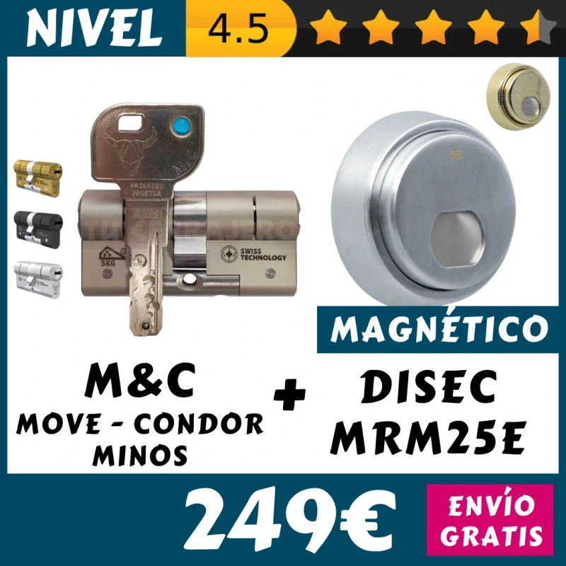 PACK BOMBIN MC DISEC MAGNETICO MRM25