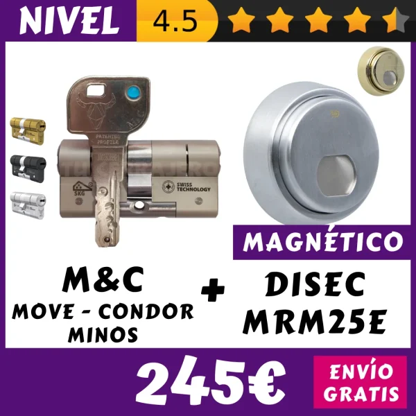 PACK BOMBIN MC DISEC MAGNETICO MRM25