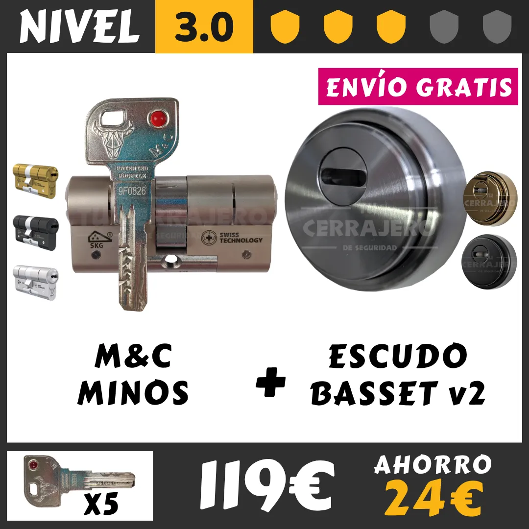 PACK mc MINOS y escudo dmc BASSET 2