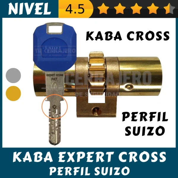 BOMBIN KABA EXPERT CROSS PERFIL SUIZO