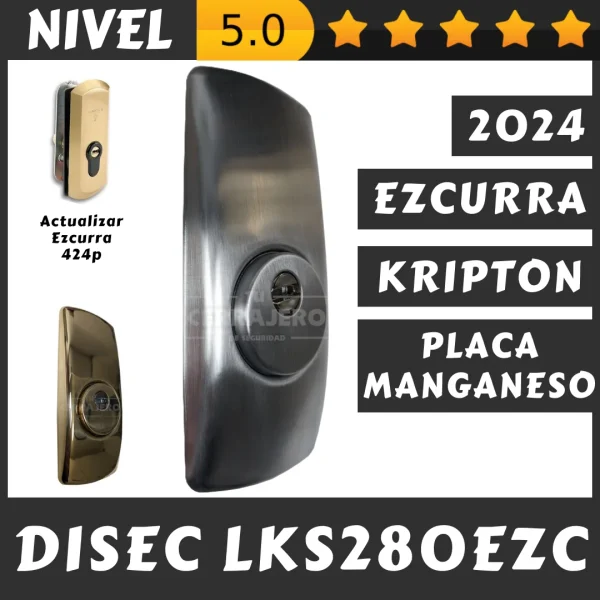 ESCUDO DISEC KRIPTON EZCURRA LKS280EZC