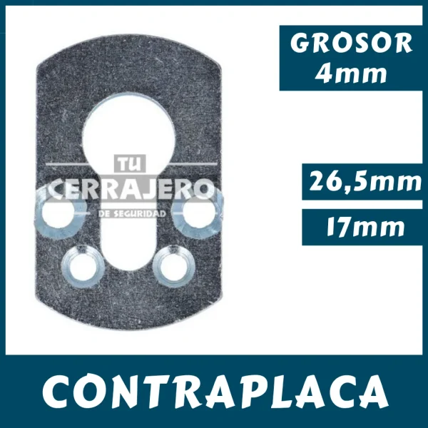 CONTRAPLACA RECTANGULAR ESCUDOS