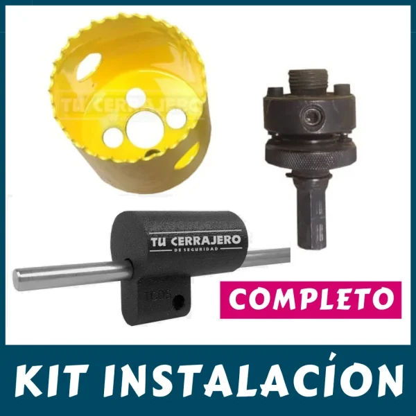 KIT de INSTALACION ESCUDOS [PERFIL SUIZO]