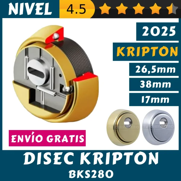 Escudo DISEC KRIPTON BKS280 [2025]