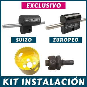 KIT INSTALACION de ESCUDOS TU CERRAJERO KIT INSTALACION de ESCUDOS TU CERRAJERO