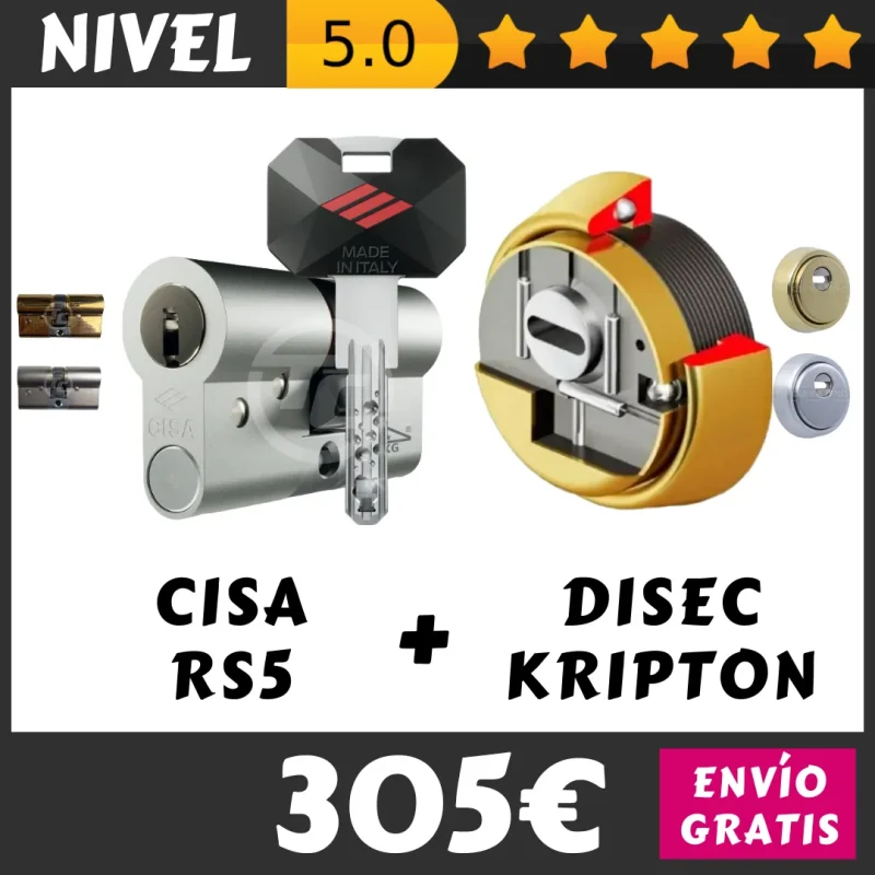 PACK BOMBIN CISA RS5 DISEC KRIPTON