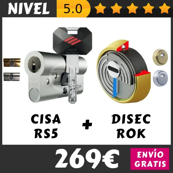 PACK BOMBIN CISA RS5 ESCUDO DISEC ROK