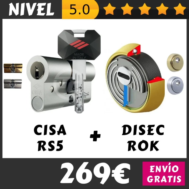 PACK BOMBIN CISA RS5 ESCUDO DISEC ROK