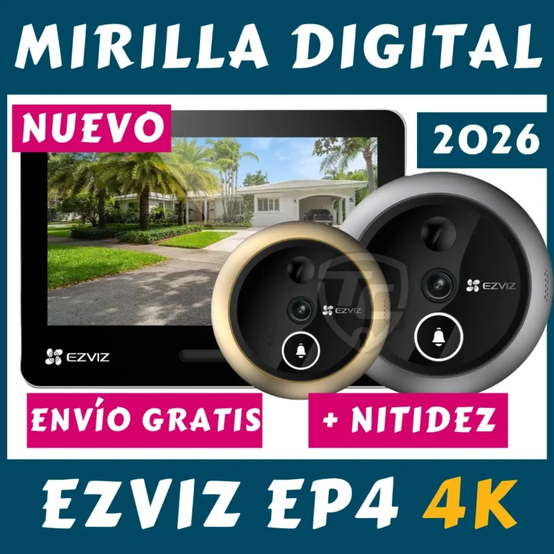 MIRILLA EZVIZ EP4 4K 2026